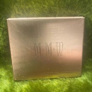 Monogrammed Gold Wallet Compact